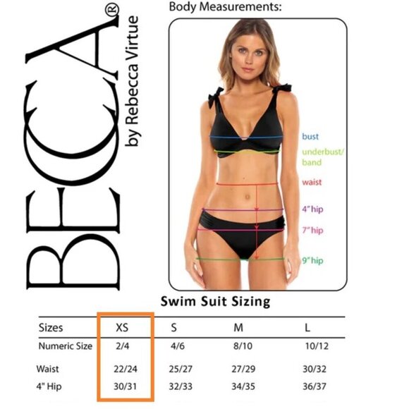 BECCA Standard Color Code High Waisted Shirred Bikini Bottom, Cheeky Coverage - Picture 7 of 8